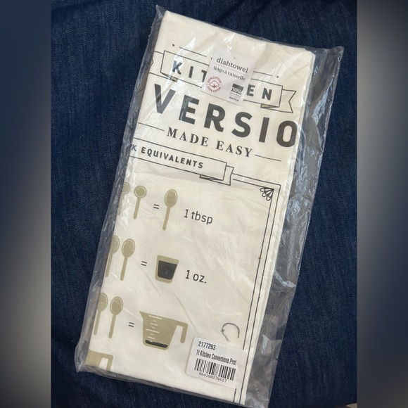 Kitchen Conversions Tea Towel - Picture 2 of 2